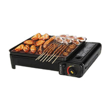 Card style gas camping barbecue grill portable outdoor gas barbecue grill liquefied card style grill smokeless barbecue grill