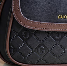 Big Gold Bag Hong Kong Guqiao Brand 2024 New GQ8077 Fashion Handheld Crossbody Women's Temperament Bag