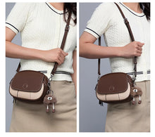 Scarecrow bag, women's autumn new fashion leather casual shoulder bag, western-style gift bag, women's bag, niche crossbody bag