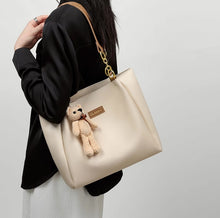 Viney tote bag 2024 new women's bag leather high-end feeling large capacity summer 2023 commuting shoulder bag