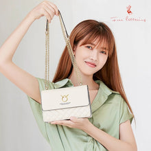 Ladies' handbag, women's 2024 new genuine leather crossbody bag, birthday gift for girls to give to girlfriends, high-end chain bag