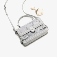 CHARLES&KNIGHT Moonlight Box Handbag for Women 2024 New Commuter Fashion Explosive Single Shoulder Small Square Bag