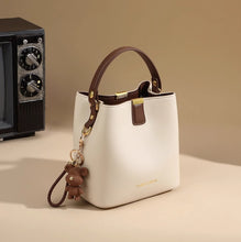 Official website Little C&K flagship store handbag ladies 2024 new women's handbag leather crossbody bucket bag hand-held shoulder bag