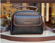 Flowing Gold Bag Hong Kong Guqiao Authentic 2024 New GQ8093 Hong Kong Style Fashion Handheld Crossbody Women's Temperament Bag