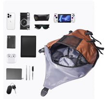 Mountain style crossbody bag, trendy brand, outdoor hiking waterproof cycling bag, commuting men's bow and arrow bag, retro single shoulder backpack for men