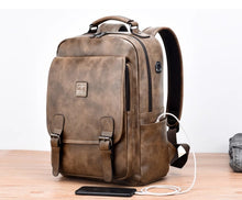 Musko Kangaroo Men's Backpack Student Backpack Trendy Casual Large Capacity Computer Bag Double Shoulder Bag Travel Backpack