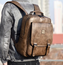 Musko Kangaroo Men's Backpack Student Backpack Trendy Casual Large Capacity Computer Bag Double Shoulder Bag Travel Backpack