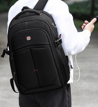 Large capacity men's backpack, leisure travel computer backpack, women's high school, junior high school, student backpack, college student