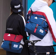 ACROS crossbody bag for men, large capacity commuting computer shoulder bag for students, casual single shoulder backpack, cycling mailman bag