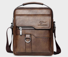 2024 Light Luxury Spring/Summer MacKangaroo Leather Men's Shoulder Bag Men's Bag Crossbody Bag Leather Business Backpack Leisure