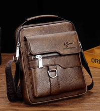 2024 Light Luxury Spring/Summer MacKangaroo Leather Men's Shoulder Bag Men's Bag Crossbody Bag Leather Business Backpack Leisure