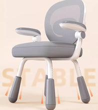 Learning chair, homework specific chair for middle school and elementary school students, home desk, writing desk, children's backrest chair, computer chair