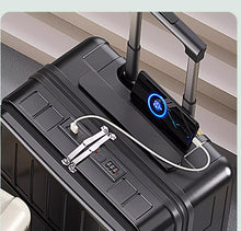 Front opening luggage compartment for women, small short distance password box, 18 inch boarding case, 20 inch mother child travel box, suitcase for men