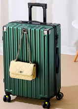 Luggage, travel box, aluminum frame, 20 pull rod box, universal wheels, 24 female and male students, 26 durable password, 28 inch leather box