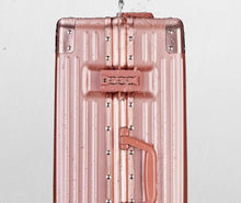 Travel suitcase, aluminum frame, 20 pull rod suitcase, universal wheels, 24 female and male students, 26 boarding leather suitcase, 29 inches durable