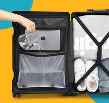 Big mouthed monkey aluminum frame suitcase, small 20 inch internet famous travel suitcase, female and male students 24 suitcases, password leather suitcase