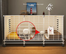 Kousi Dog Cage Small Dog with Toilet Home Indoor Teddy Bear Balcony Fence