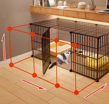 Kosi cat cage does not occupy space and saves space. It is a small indoor unit with a double layered cat house