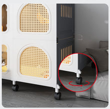 Kosi cat cage with toilet integrated, suitable for big cats at home, cat villas, super large free space, cat cabinet, double-layer cat house