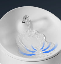 DOGNESS Pet Automatic Water Dispenser Cat and Dog Intelligent Water Dispenser Fully Automatic Circulation Flow Small 1L White D03