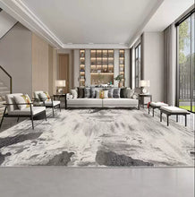 Juhua New Chinese Carpet Living Room Luxury Light Luxury Simple Bedroom Chinese Villa Ink Landscape Painting Sofa Carpet