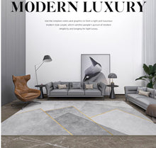 Living room carpet, bedroom gray Nordic modern minimalist sofa, coffee table blanket, light luxury bedside, high-end home floor mat