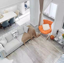 Modern minimalist carpet, living room, bedroom, floor mat, Nordic ins style, American European style, bedside, black, white, gray, coffee table blanket, light luxury