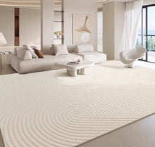 Living room carpet, bedroom, light French cream style, anti cat scratch, light luxury, plain color, waterproof, stain resistant, no wash, sofa, bedside blanket