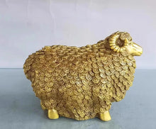 Pure Copper Sheep Ornament Wanfu Sheep Zodiac Sheep Leader Home Living Room Office Desktop Decoration Copper Sheep Sheep