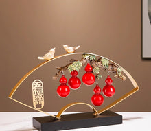 Wufu Linmen gourd decoration, living room entrance TV cabinet, wine cabinet decoration, moving gift, housewarming gift, new home gift