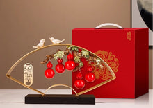 Wufu Linmen gourd decoration, living room entrance TV cabinet, wine cabinet decoration, moving gift, housewarming gift, new home gift