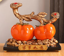 Persimmons, Persimmons, Ruyi Persimmons, Decorations for Moving into a New Home, Gifts for Living Room, Entrance, Wine Cabinet, TV Cabinet, Decorations