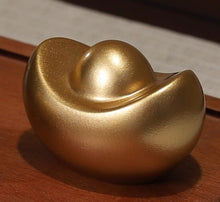 Ceramic treasure trove ornaments attract wealth, new Chinese style home, living room, office high-end decorations, opening gifts