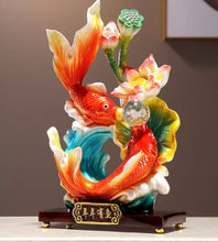 Every year, there is a surplus of brocade, carp, wealth, decoration, living room, home, wine cabinet, moving to a new home, office decoration is like a fish in water