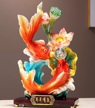 Every year, there is a surplus of brocade, carp, wealth, decoration, living room, home, wine cabinet, moving to a new home, office decoration is like a fish in water