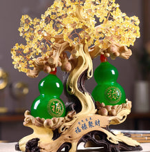 The source of gifts attracts wealth, crystal trees, gourds, ornaments for home entrances, office decorations, new homes, housewarming, opening gifts