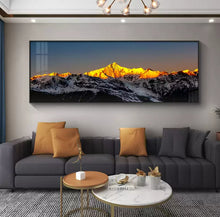 Living room decoration painting backed by Jinshan light luxury grand sofa background wall hanging painting office landscape single painting