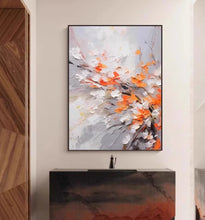 Dafen Oil Painting Village Flower Blossoms Wealth Decoration Painting Entrance Decoration Painting Living Room Hanging Painting Dining Room Wall Modern Simple Flowers