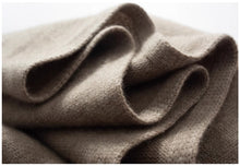 Erdos City's 100% pure cashmere scarves for men and women in autumn and winter, thick and warm, versatile for couples and families with necklaces