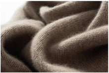 Erdos City's 100% pure cashmere scarves for men and women in autumn and winter, thick and warm, versatile for couples and families with necklaces