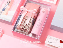 Shanghai Story 100% Wool Scarf Female Winter Pink Girl Birthday Gift for Girlfriend Girlfriend Gift Set