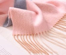 Shanghai Story 100% Wool Scarf Female Winter Pink Girl Birthday Gift for Girlfriend Girlfriend Gift Set