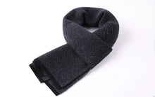Ordos City Men's 100% Pure Cashmere Scarf Thickened Warm Autumn and Winter Versatile Knitted Neck High end