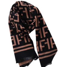 RX UVCUT Scarf Women's Autumn/Winter 2024 New Atmosphere Korean Edition Thick Warm Scarf Cashmere Tassel Shawl