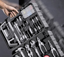 Toolbox set, home multifunctional maintenance kit, electrician hardware maintenance kit, complete set of tools for storage
