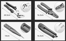 Toolbox Home Multi functional Hardware Combination Set Complete Guide for Electricians, Car Mounted Home Furnishings, Emergency Maintenance, Manual Tools