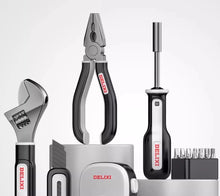 Delixi Toolbox Home Hardware Tools Complete Set Universal Portable Car Maintenance Tool Combination Set