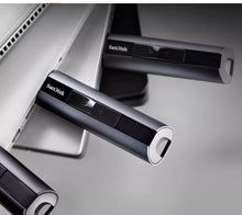 SanDisk USB High Speed Solid State Official Flagship Store 256G-1T Large Capacity 128g USB Mobile Hard Drive CZ880