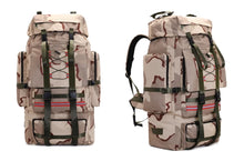 Outdoor 130L 120L Large Capacity Camouflage Travel Bag, Cotton Quilt, Luggage, Working, Moving, Waterproof Backpack