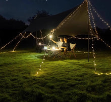 Updown black rubber canopy tent outdoor large sunscreen coating picnic rainproof sunshade complete camping equipment